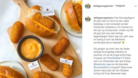 INFLUENCER CAMPAGNE INTRODUCTIE VAN DOBBEN KAAS CROQUET